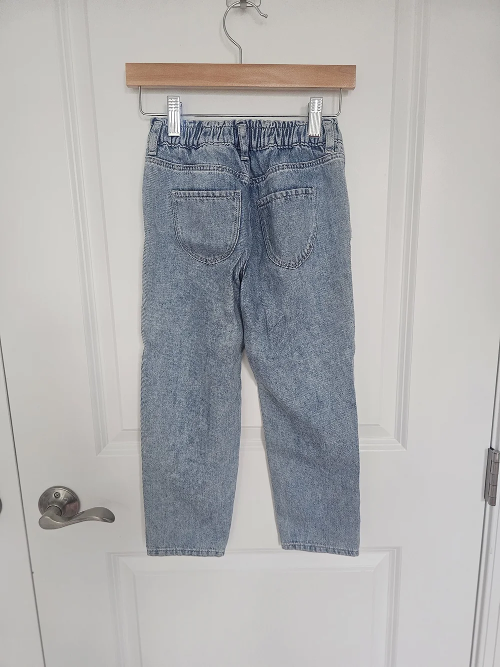 H&M Light Blue Elastic Waist Kids Jeans